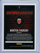 2021-22 Panini Donruss Road To Qatar Morten Thorsby Retro Series Press Proof