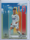 2023-24 Topps Finest UEFA Club Competitions Top Of The World Arda Guler TW-4