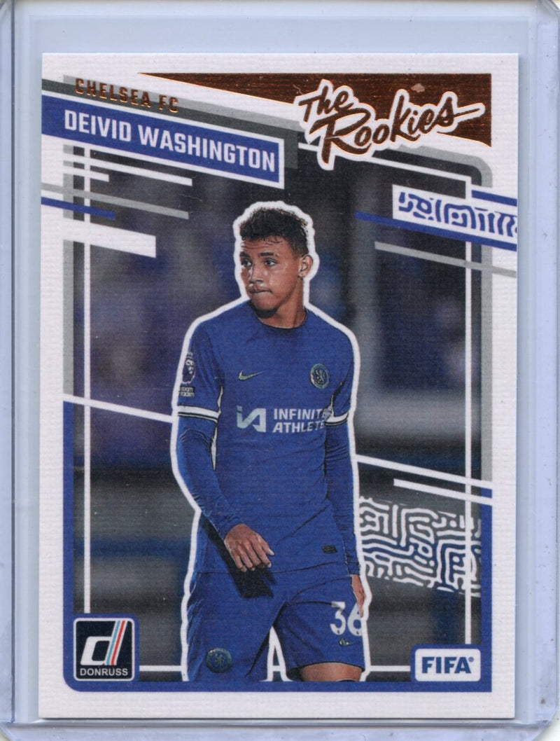 2023-24 Donruss FIFA Deivid Washington The Rookies