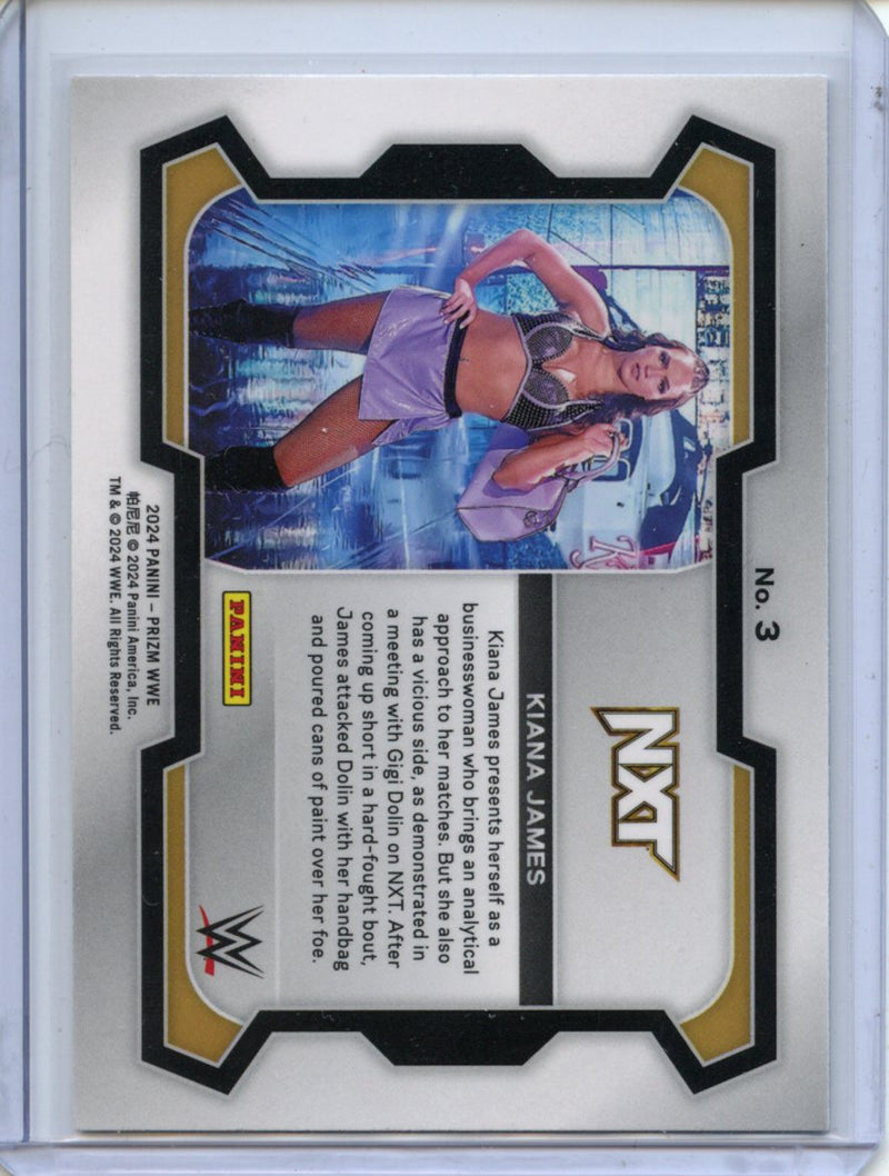 2024 Prizm WWE Kiana James