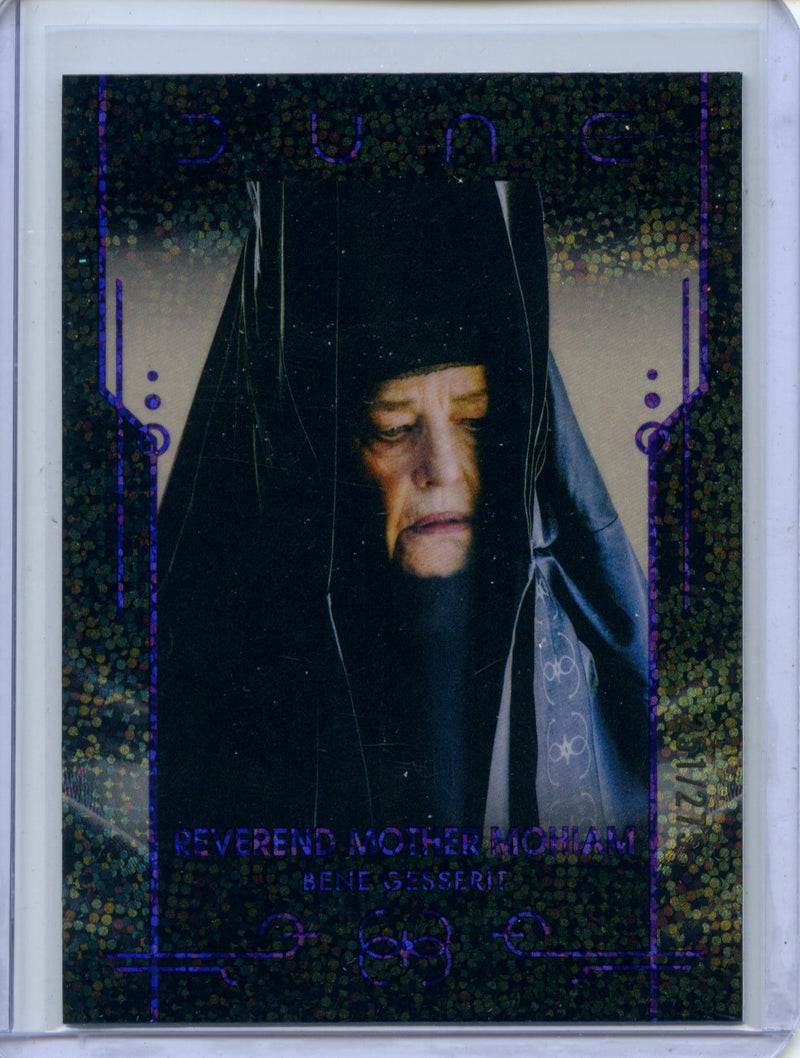 2024 Topps Dune Chrome Reverend Mother Mohiam Purple Speckle 251/275