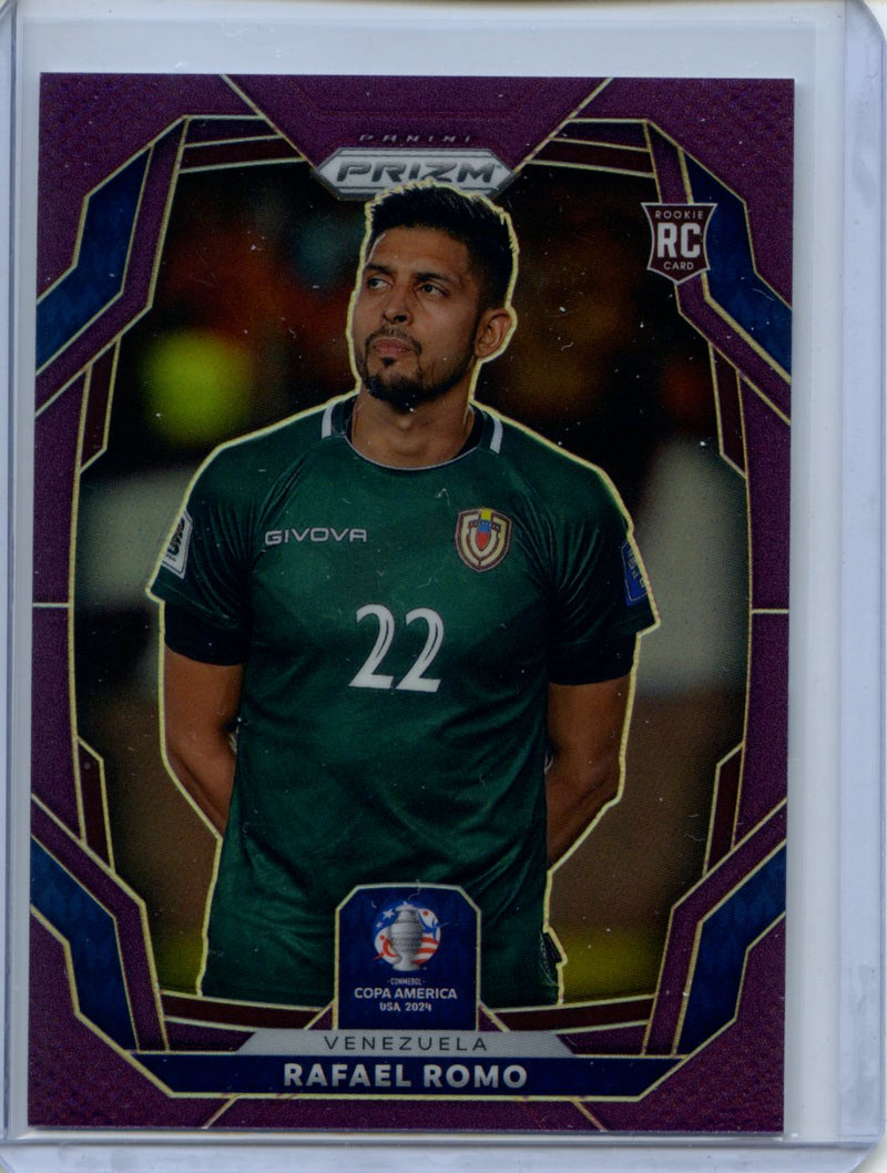 2024 Panini Prizm Copa America Rafael Romo Purple Prizm 42/49