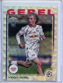 2024-25 Topps Chrome UEFA Club Comps Viggo Gebel Wave