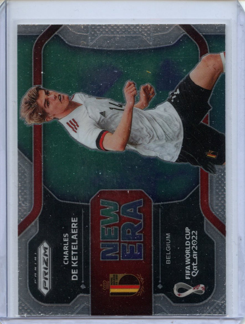 2022 Panini Prizm FIFA World Cup Qatar Charles De Ketelaere New Era