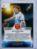 2021-22 Panini Donruss Road To Qatar Jens Petter Hauge Zero Gravity