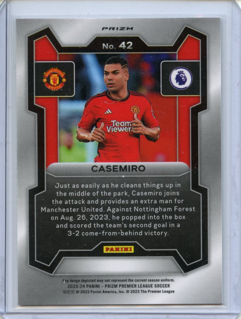 2023-24 Prizm Premier League Casemiro Breakaway Prizm