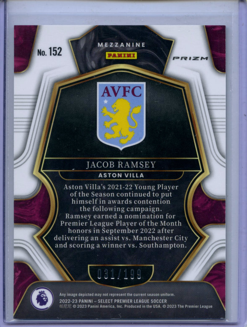 2022-23 Select Premier League Jacob Ramsey Mezzanine Camo 31/199