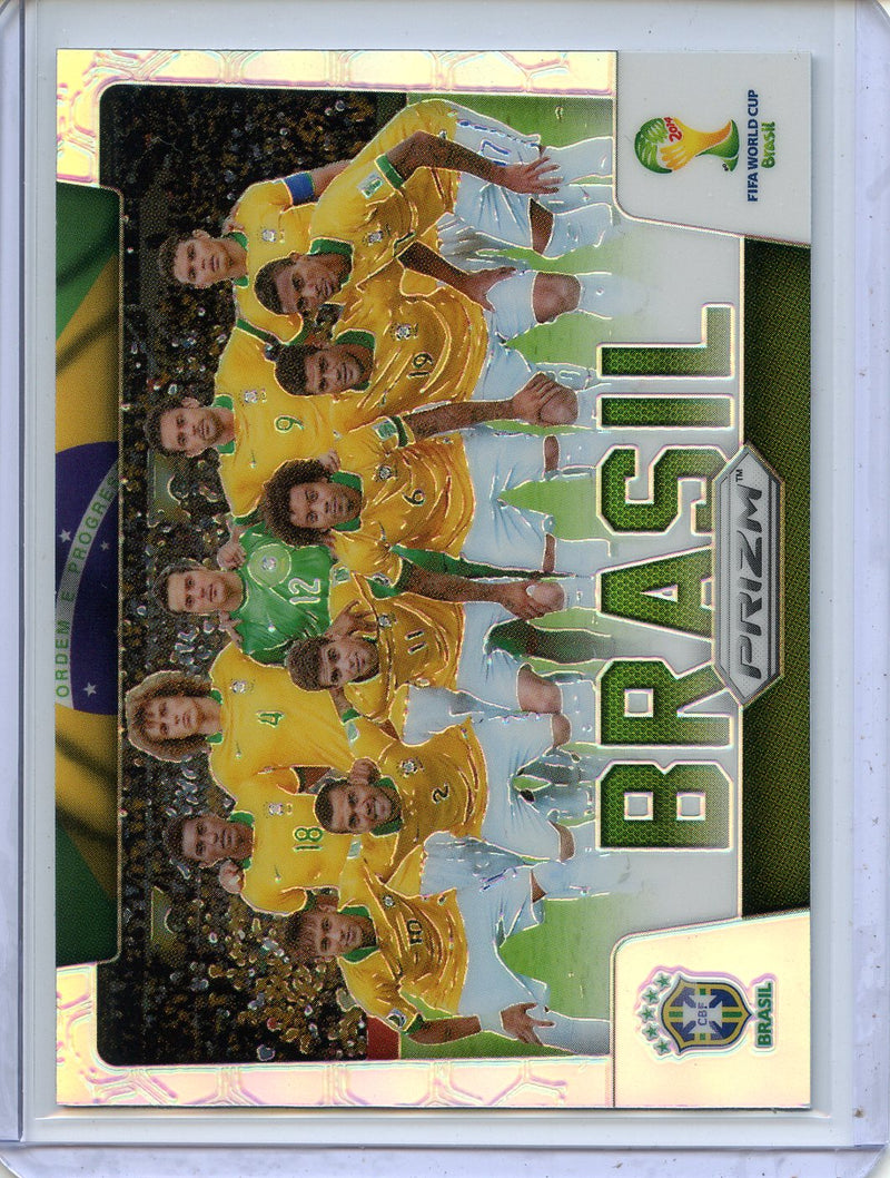 2014 Panini Prizm World Cup Brasil Team Photos Silver Prizm