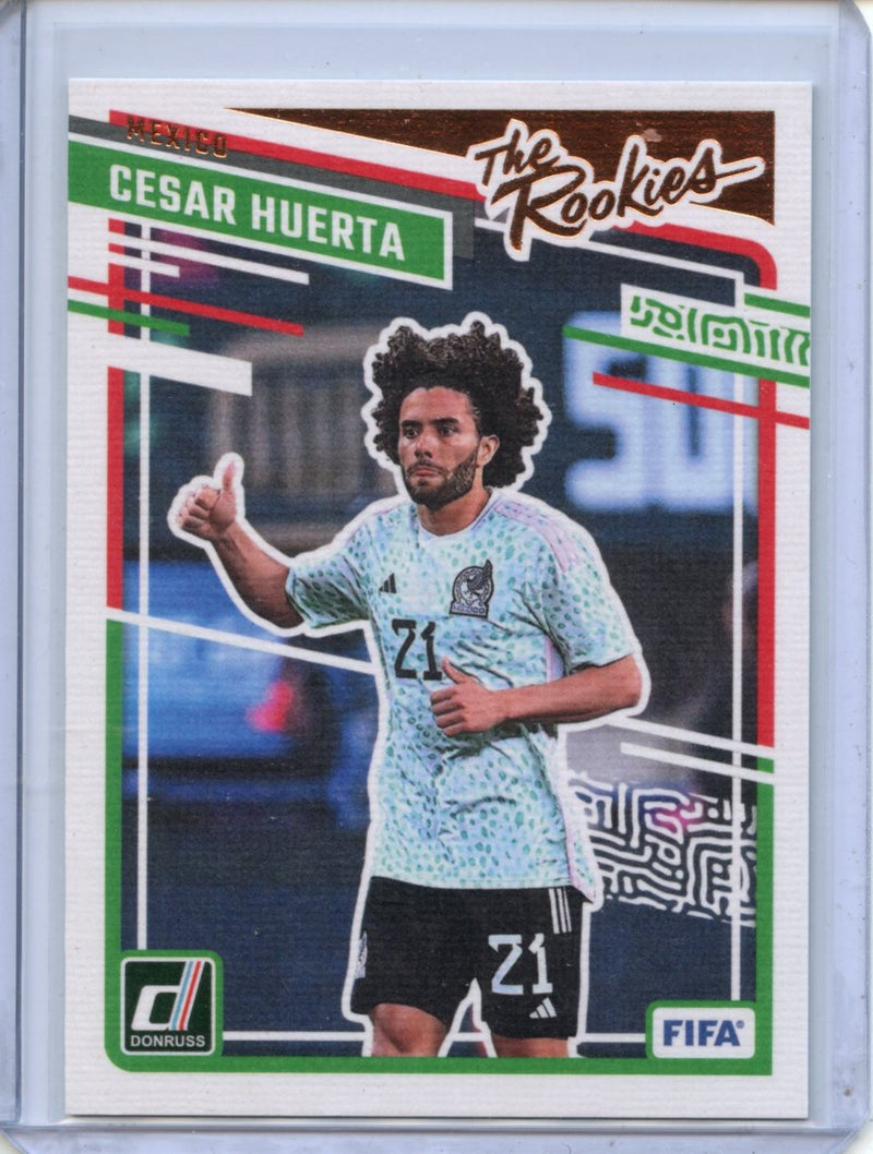 2023-24 Donruss FIFA Cesar Huerta The Rookies