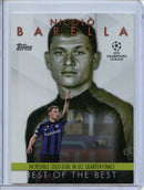 2023-24 Topps UEFA CC Nicolo Barella Best Of The Best