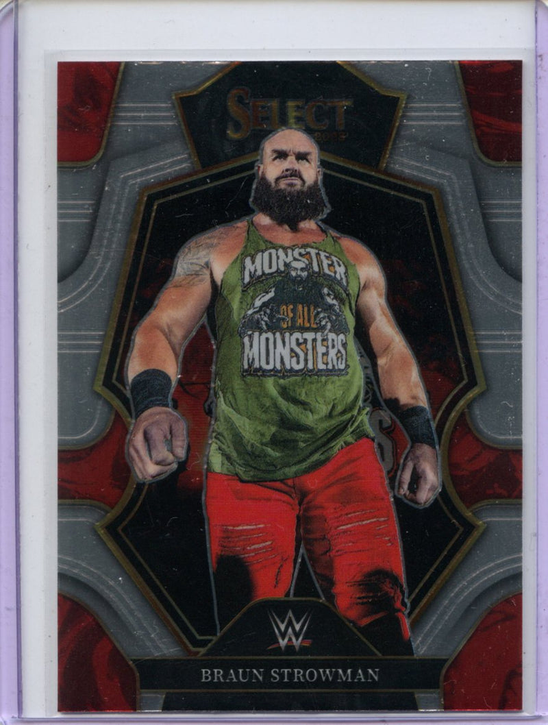 2023 Panini Select WWE Braun Strowman Premier Level