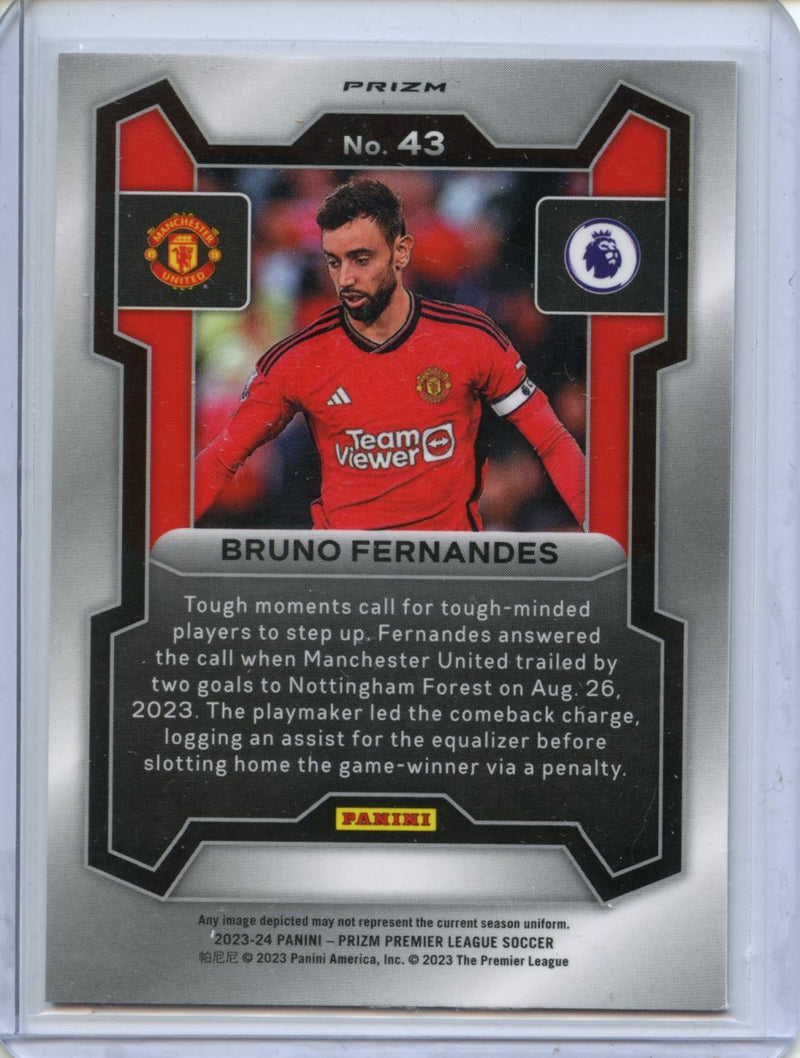 2023-24 Prizm Premier League Bruno Fernandes Breakaway Prizm