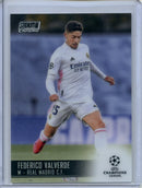 2020-21 Topps Stadium Club Chrome UEFA Champions League Federico Valverde