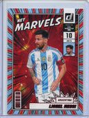2025-26 Donruss Road to FIFA World Cup Lionel Messi Net Marvels Red