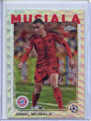 2024-25 Topps Chrome UEFA Club Comps Jamal Musiala Wave