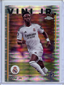 2024-25 Topps Chrome UEFA Club Comps Vini Jr Pulsar