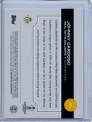 2024-25 Topps UEFA Club Competitions Johnny Cardoso Purple Flowfractor