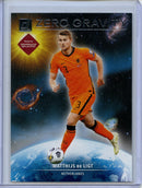 2021-22 Panini Donruss Road To Qatar Mathijs De Ligt Zero Gravity