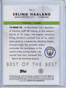 2023-24 Topps UEFA CC Erling Haaland Best Of The Best