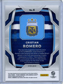2024 Panini Prizm Copa America Cristian Romero Red Prizm 184/199