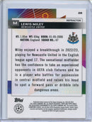 2023-24 Topps Finest UEFA Club Competitions Lewis Miley Refractor