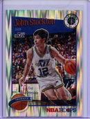 2019-20 Hoops Premium John Stockton Tribute Flash