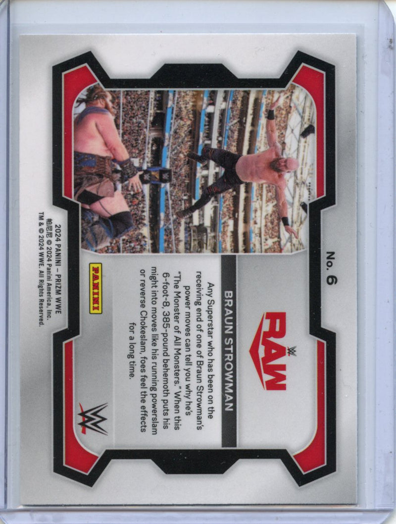 2024 Prizm WWE Braun Strowman