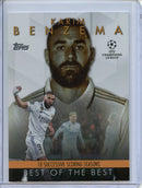 2023-24 Topps UEFA CC Karim Benzema Best Of The Best