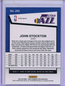 2019-20 Hoops Premium John Stockton Tribute Flash