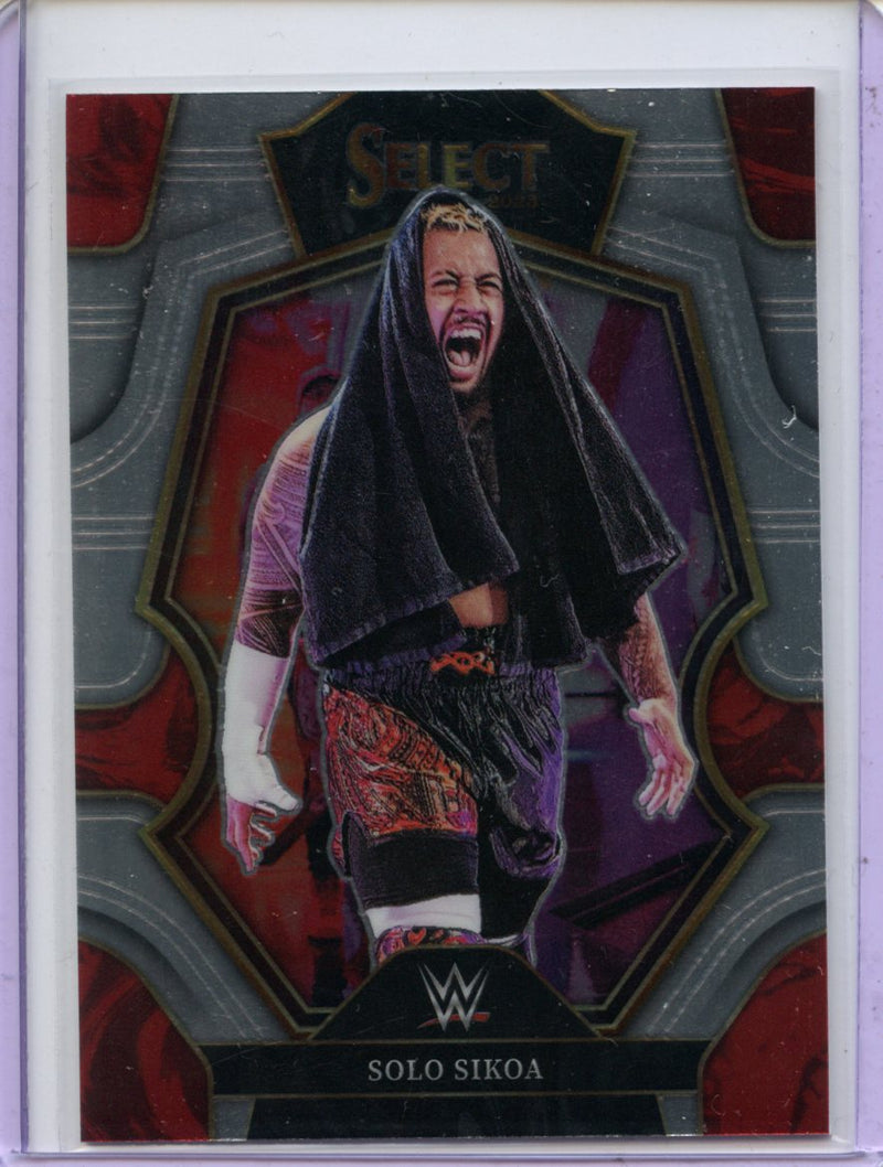 2023 Panini Select WWE Solo Sikoa Premier Level