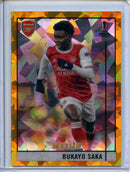 2020-21 Topps Merlin UEFA Champions League Bukayo Saka Gold Atomic 20/50