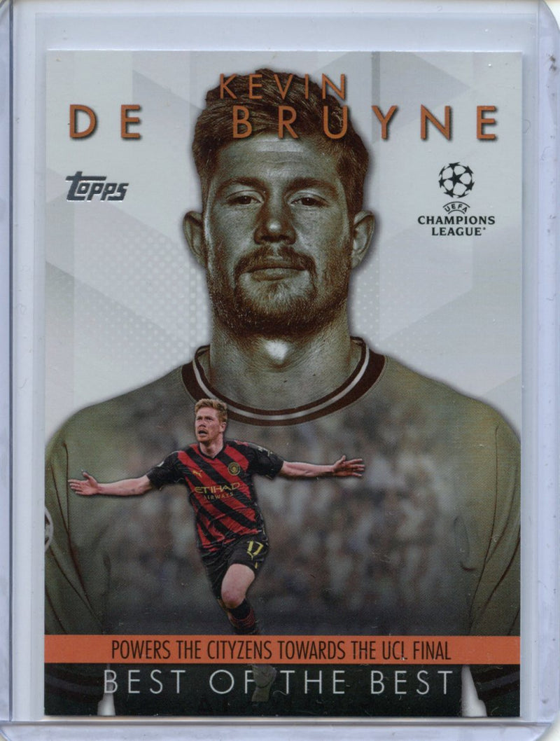 2023-24 Topps UEFA CC Kevin De Bruyne Best Of The Best