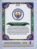 2024-25 Panini Select Premier League Sergio Aguero Stained Glass
