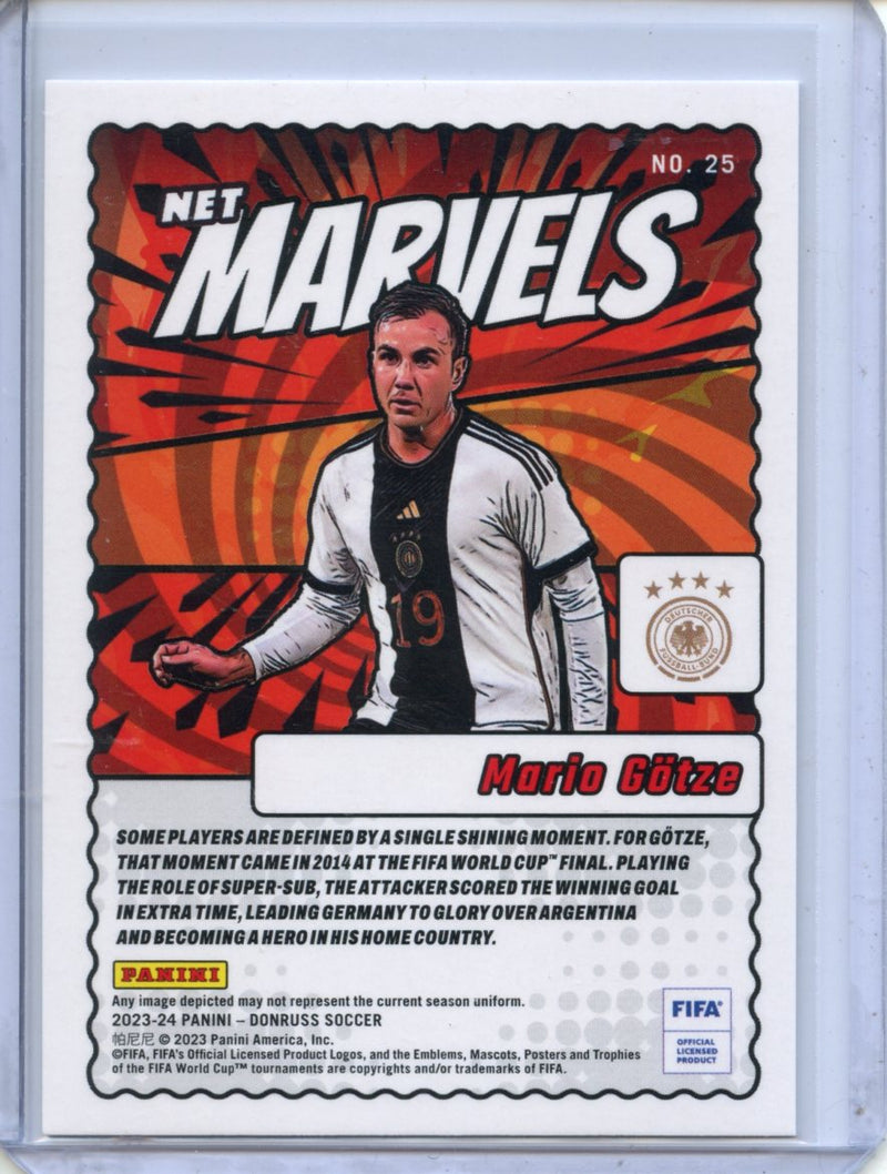 2023-24 Donruss FIFA Mario Gotze Net Marvels