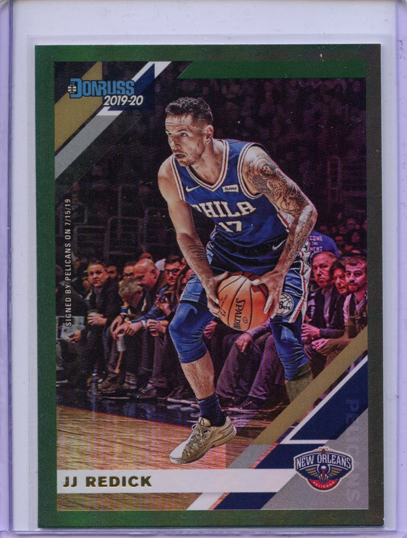 2019-20 Panini Donruss JJ Redick Green Flood