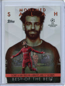 2023-24 Topps UEFA CC Mohamed Salah Best Of The Best