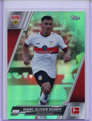 2021-22 Topps Bundesliga Soccer Marc Oliver Kempf Aqua Foil 154/199