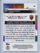 2023-24 Topps Finest UEFA Club Competitions Paulo Dybala Refractor