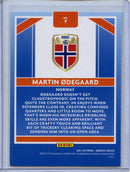 2021-22 Panini Donruss Road To Qatar Martin Odegaard Craftsmen Press Proof