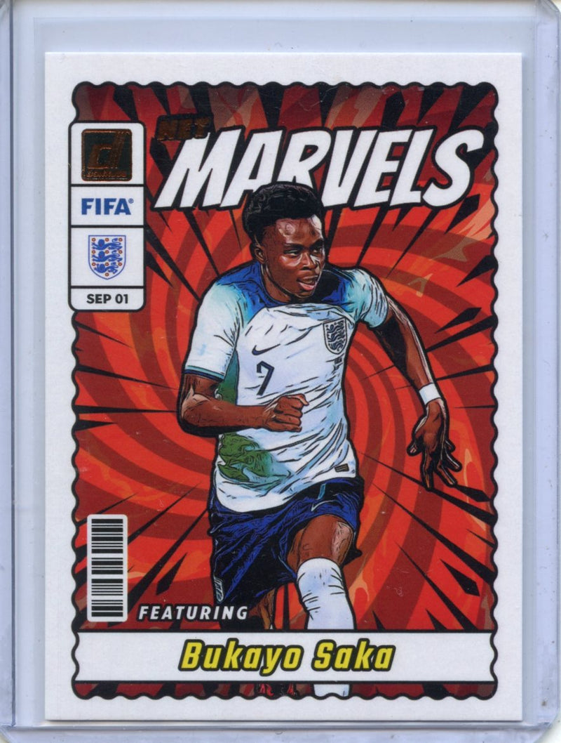 2023-24 Donruss FIFA Bukayo Saka Net Marvels