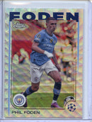 2024-25 Topps Chrome UEFA Club Comps Phil Foden Wave