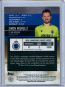 2020-21 Topps Stadium Club Chrome UEFA Champions League Simon Mignolet