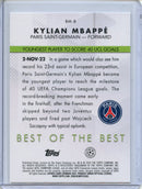 2023-24 Topps UEFA CC Kylian Mbappe Best Of The Best