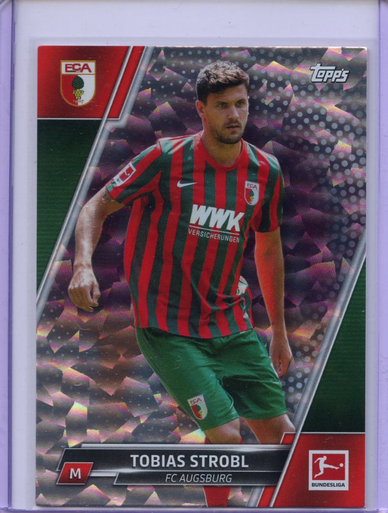 2021-22 Topps Bundesliga Soccer Tobias Strobl Speckle Foil