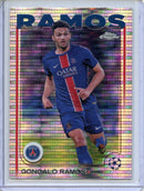 2024-25 Topps Chrome UEFA Club Comps Goncalo Ramos Pulsar