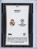 2024-25 Topps Chrome UEFA Club Comps Endrick Shadow Etch