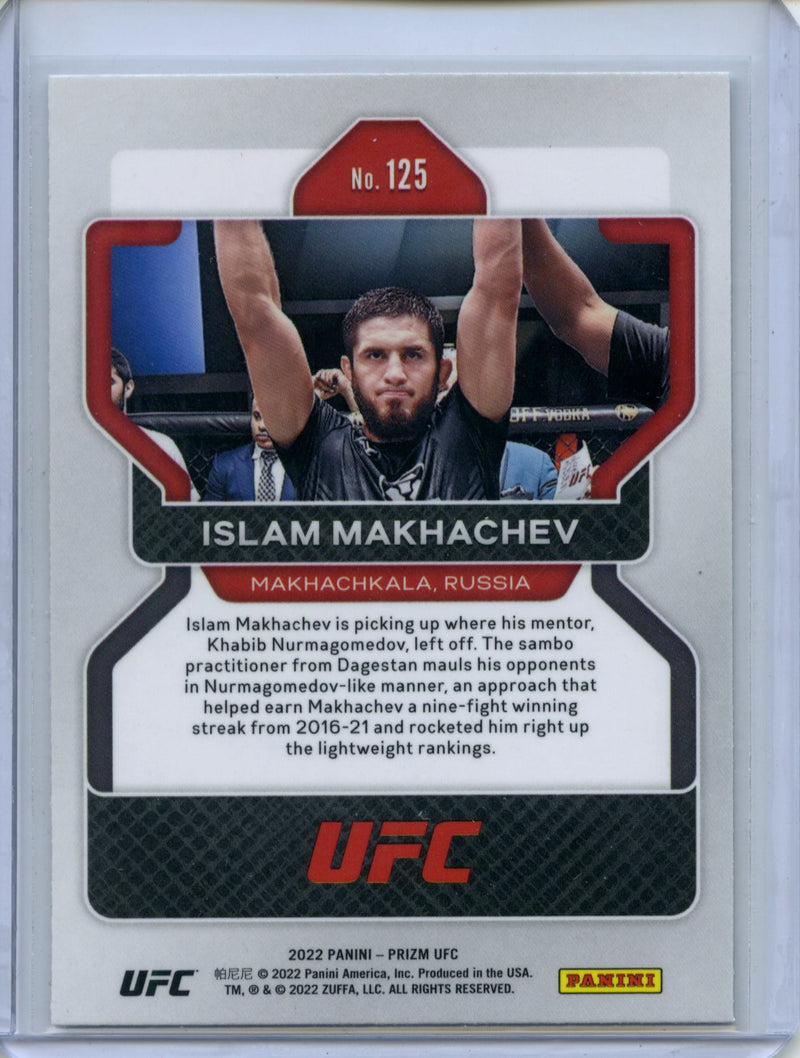 2022 Panini Prizm UFC Islam Makhachev Vertical