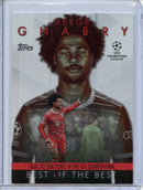 2023-24 Topps UEFA CC Serge Gnabry Best Of The Best