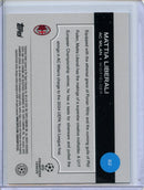 2024-25 Topps Chrome UEFA Club Comps Mattia Liberali Blue 45/150