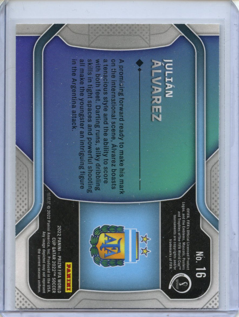 2022 Panini Prizm FIFA World Cup Qatar Julian Alvarez New Era